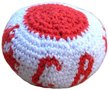 Canada Knitted Leather Kick Ball