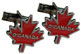 O'Canada Maple Leaf Cuff Links