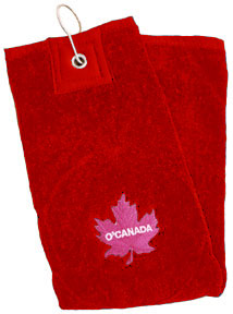 O'Canada Golf Towel (red)