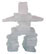 Canada Frosted Glass Inukshuk (6 sizes)