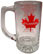 O'Canada Maple Leaf Glass Mug with handle