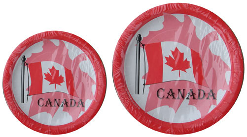 Canada Paper Plates (2 sizes)