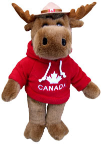 RCMP Moose with Fleece Hoodie